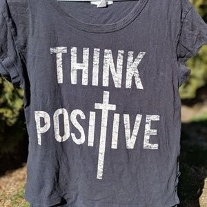 I LOVE H81 F21"Think Positive" T-Shirt